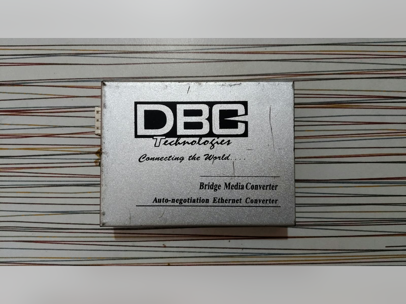 Fibre Media Converters (DBC, Binatone and techNXT), DBC converter, top