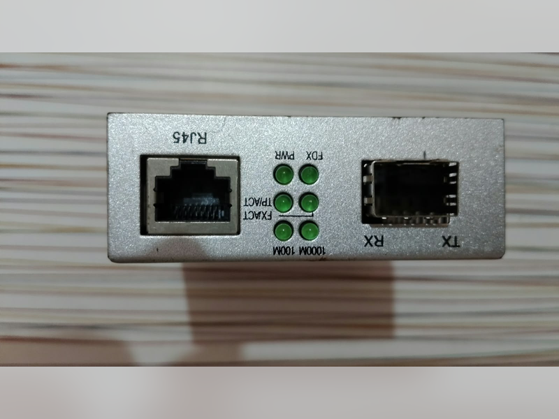 Fibre Media Converters (DBC, Binatone and techNXT), DBC converter, ports