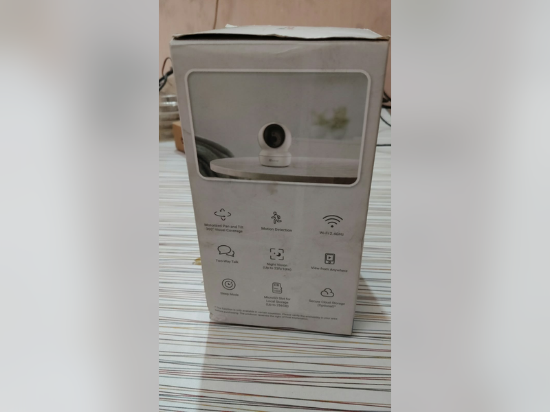 Ezviz CS-C6N 2 MP Dome Camera, retail box, back