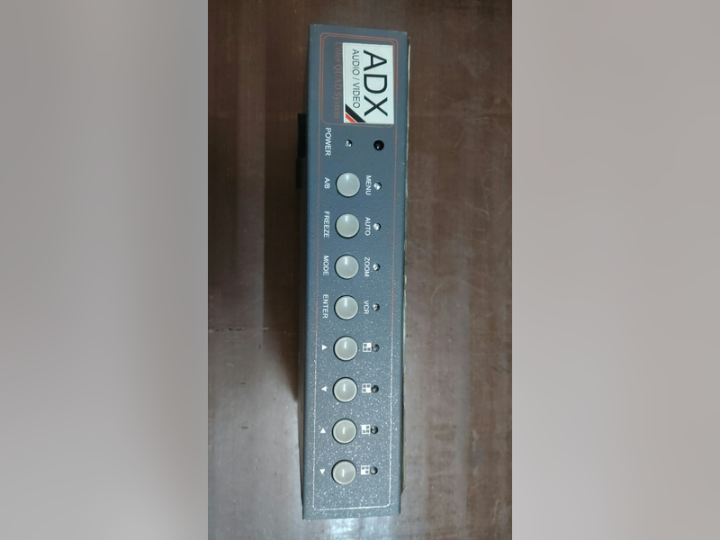 ADX Audio Video Mixer (4-Channel), front panel controls
