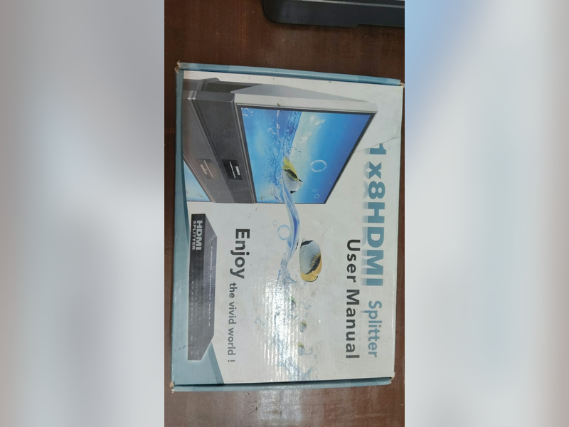 Click to enlarge HDMI Splitter 1x8 (Unbranded), retail box
